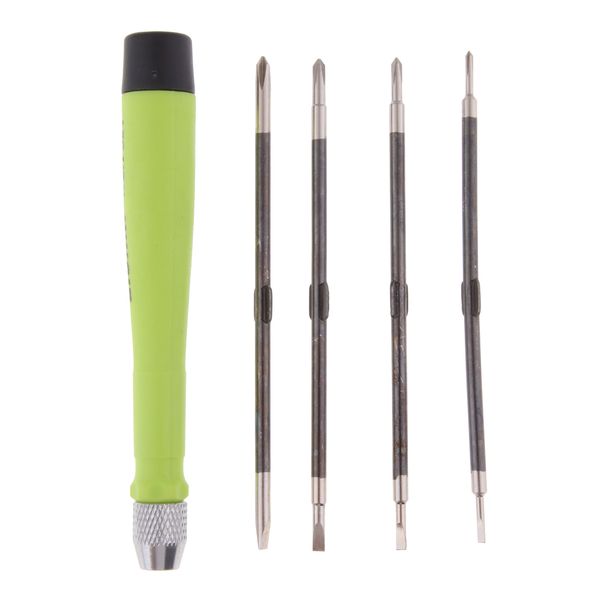 5-in-1 screwdrivers set kit - precision - phillips flat - with shank. for mobile phone repair
5-in-1 screwdrivers set kit - precision - phillips flat - with shank. for mobile phone repair