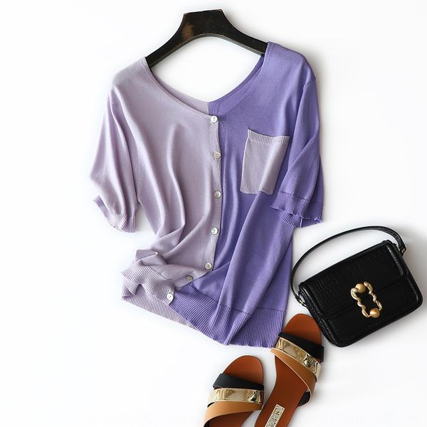 french refreshing sweat-absorbent breathable tencel color matching taro purple color matching knitted french cardigan fresh cardigan dvsfc d, White
french refreshing sweat-absorbent breathable tencel color matching taro purple color matching knitted french cardigan fresh cardigan dvsfc d, White