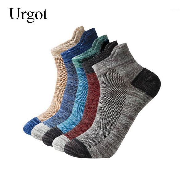 urgot 5 pairs men's sports socks eur39-46 combed cotton mesh breathable soft socks men male boys casual fashion sock meias1, Black
urgot 5 pairs men's sports socks eur39-46 combed cotton mesh breathable soft socks men male boys casual fashion sock meias1, Black
