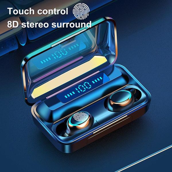 tws bluetooth earphone 5.0 9d stereo wireless headphones sport waterproof earphones mini true wireless earbuds for cellphone
tws bluetooth earphone 5.0 9d stereo wireless headphones sport waterproof earphones mini true wireless earbuds for cellphone