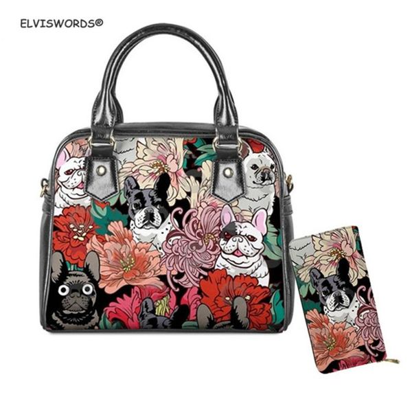 elviswords handbagswallet set женщины flower dog print top-handle bag ladies beach totes для женский красочные мопс shoulder bag
elviswords handbagswallet set женщины flower dog print top-handle bag ladies beach totes для женский красочные мопс shoulder bag