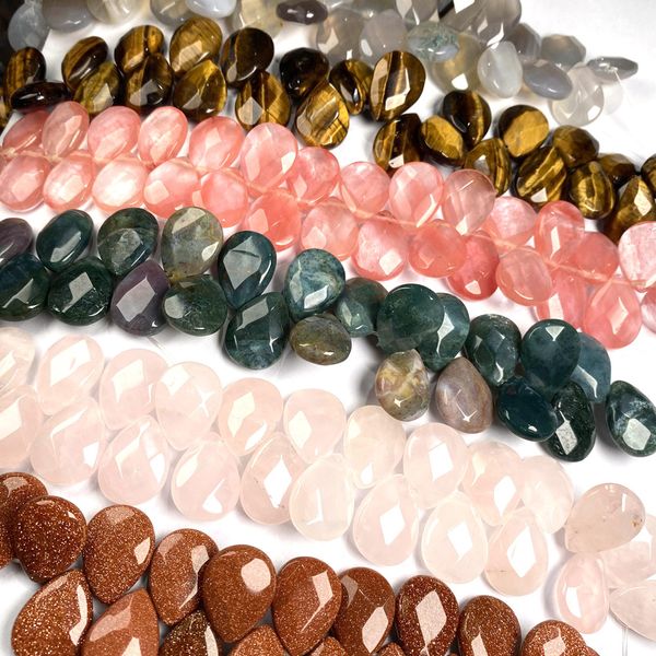 natural stone water drop shape faceted crystal semifinished loose beads for jewelry making diy necklace bracelet accessories q1106
natural stone water drop shape faceted crystal semifinished loose beads for jewelry making diy necklace bracelet accessories q1106