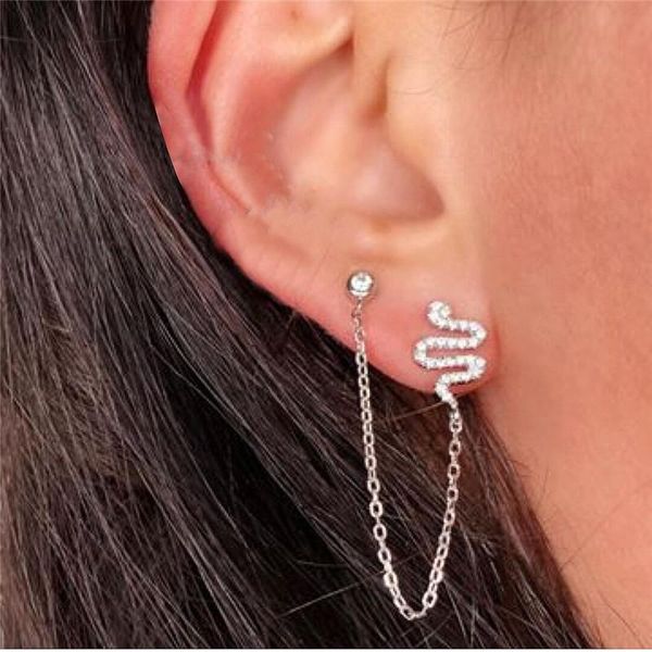 kpop crystal snake moon tassel earrings for women girls fashion rhinestone geometric stud ear jewelry party gifts, Golden;silver
kpop crystal snake moon tassel earrings for women girls fashion rhinestone geometric stud ear jewelry party gifts, Golden;silver