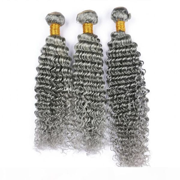 silver gray deep curly человеческих волос 3шт много pure color gray бразильский 9а virgin человеческих волос переплетений глубокая волна зав, Black
silver gray deep curly человеческих волос 3шт много pure color gray бразильский 9а virgin человеческих волос переплетений глубокая волна зав, Black