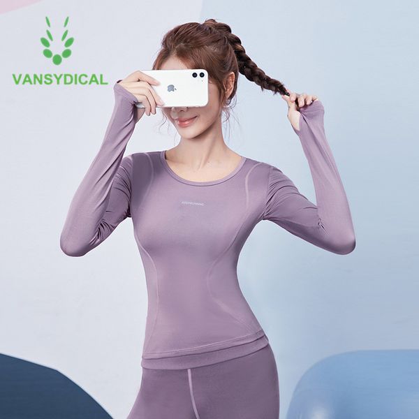 vansydical sports workout women yoga shirts slim outline long sleeve gym activewear running fitness training t-shirts, White;red
vansydical sports workout women yoga shirts slim outline long sleeve gym activewear running fitness training t-shirts, White;red