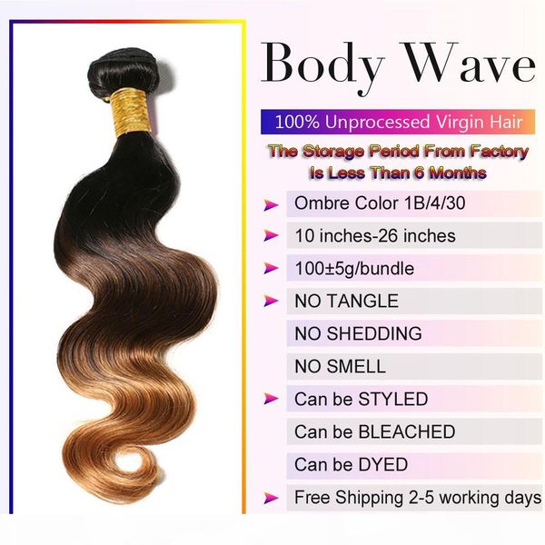 remy unprocessed human hair extensions ombre brazilian hair body wave ombre human hair weave 3 4 bundles color #1b #4 #27 #30, Black
remy unprocessed human hair extensions ombre brazilian hair body wave ombre human hair weave 3 4 bundles color #1b #4 #27 #30, Black