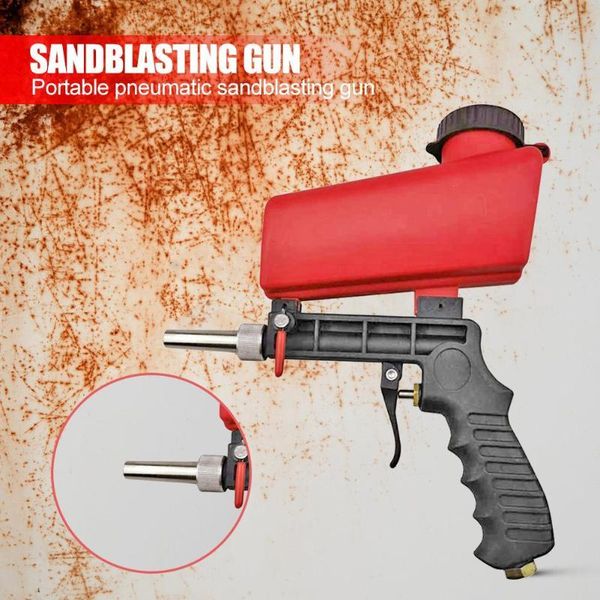 90psi portable gravity pneumatic sandblaster lightweight aluminium handheld blasting device spray gun 700cfm power tool
90psi portable gravity pneumatic sandblaster lightweight aluminium handheld blasting device spray gun 700cfm power tool