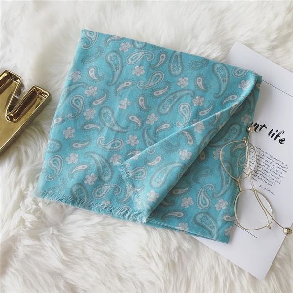 new blue paisley pattern acrylic cotton scarves soft women scarf thin shawls summer lady pashmina beach stoles hijab foulard bbymov, Black
new blue paisley pattern acrylic cotton scarves soft women scarf thin shawls summer lady pashmina beach stoles hijab foulard bbymov, Black