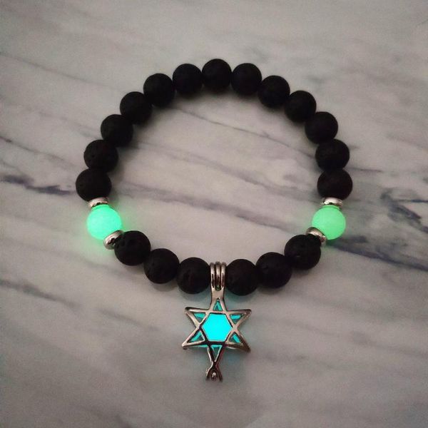 2020 new european and american creative new luminous filament bracelet natural lava volcanic stone luminous bracelet jewelry, Black
2020 new european and american creative new luminous filament bracelet natural lava volcanic stone luminous bracelet jewelry, Black