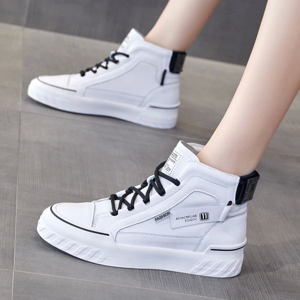 2020 fashion sneakers women genuine leather shoes casual young ladies white shoes cow leather women height increasing 7cm a2879 #uh6b, Black
2020 fashion sneakers women genuine leather shoes casual young ladies white shoes cow leather women height increasing 7cm a2879 #uh6b, Black