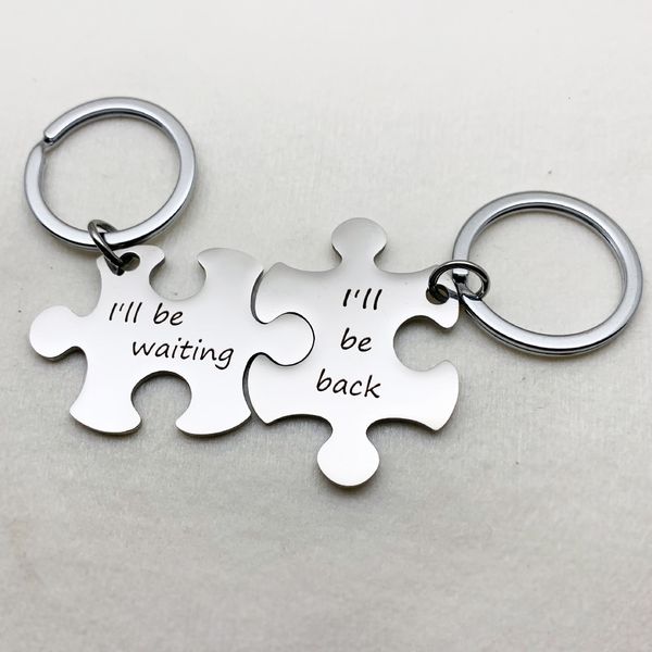 coupels jewelry keychain i'll be waiting /back stainless steel charm keyring valentines day gifts boyfriend girlfriend gifts, Slivery;golden
coupels jewelry keychain i'll be waiting /back stainless steel charm keyring valentines day gifts boyfriend girlfriend gifts, Slivery;golden