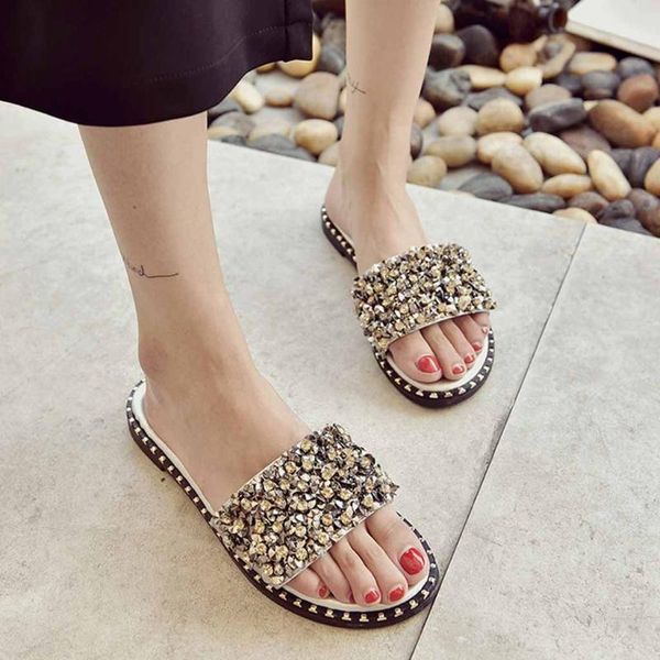slippers 2021 women's cozy shoes word rhinestone beach flat non-slip flats pointed toe flock flip flops #3, Black
slippers 2021 women's cozy shoes word rhinestone beach flat non-slip flats pointed toe flock flip flops #3, Black