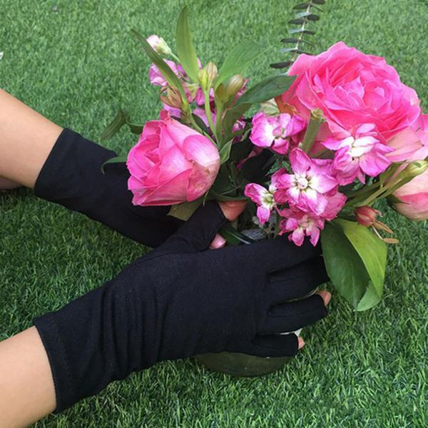 open fingers compression gloves fashion men cotton elastic hand pain relief therapy gloves party festival gift wy1099, Black
open fingers compression gloves fashion men cotton elastic hand pain relief therapy gloves party festival gift wy1099, Black