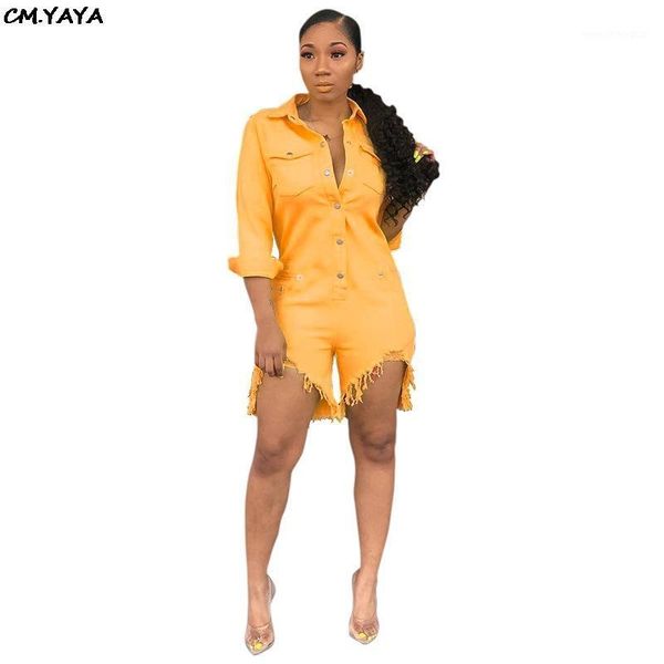 women's jeans 2021 women button up turn-down neck cut out hem above knee romper fashion overalls denim jumpsuit playsuit 2 color smr923, Blue
women's jeans 2021 women button up turn-down neck cut out hem above knee romper fashion overalls denim jumpsuit playsuit 2 color smr923, Blue