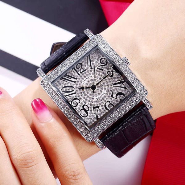 lovers wanghong square tianyou watch same fashion big dial full diamond diamond men's watch women's watch fashion handsome man, Slivery;brown 
lovers wanghong square tianyou watch same fashion big dial full diamond diamond men's watch women's watch fashion handsome man, Slivery;brown