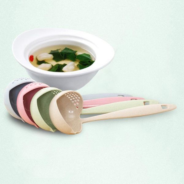 1pcs 2 in 1 soup spoon long handle home strainer cooking nder kitchen scoop plastic ladle tableware
1pcs 2 in 1 soup spoon long handle home strainer cooking nder kitchen scoop plastic ladle tableware