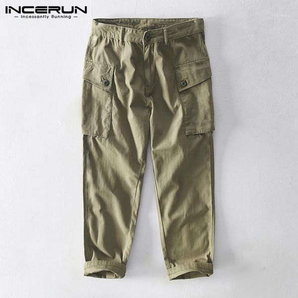 men cargo pants joggers button streetwear baggy pockets solid color long trousers men casual 2020 fashion pants overalls incerun1, Black
men cargo pants joggers button streetwear baggy pockets solid color long trousers men casual 2020 fashion pants overalls incerun1, Black