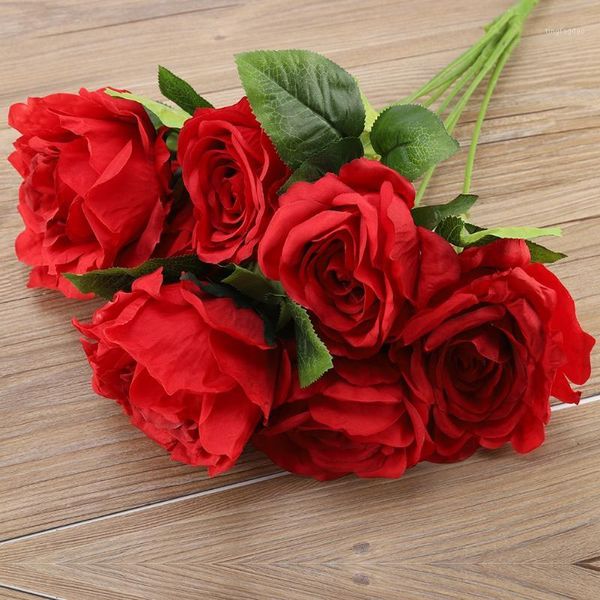 decorative flowers & wreaths 7pcs plastic rose artificial flower bridal bouquet diy wreath gift home wedding decoration indoor1
decorative flowers & wreaths 7pcs plastic rose artificial flower bridal bouquet diy wreath gift home wedding decoration indoor1