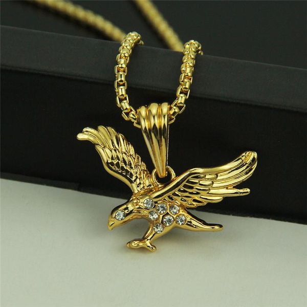 pendant necklaces 1pc hip hop rap male personality necklace zircon eagle alloy item animal zodiac pattern support a generation, Silver
pendant necklaces 1pc hip hop rap male personality necklace zircon eagle alloy item animal zodiac pattern support a generation, Silver