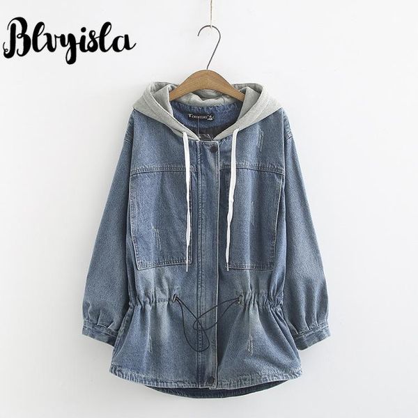blvyisla 5xl letter embroidered loose thickened cowboy hoodies trench slim waist windbreaker 100kg female jeans coat, Tan;black
blvyisla 5xl letter embroidered loose thickened cowboy hoodies trench slim waist windbreaker 100kg female jeans coat, Tan;black