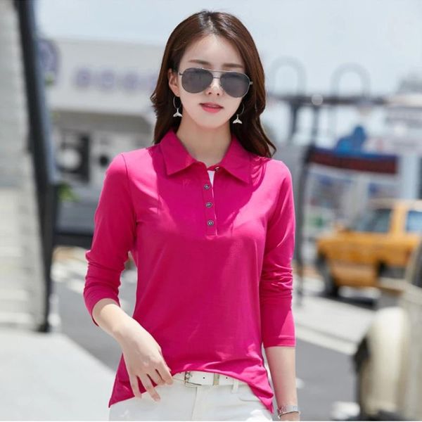 women shirts cotton solid color long sleeve shirt for women plus size to 5xl ladies polos female casual tees, White
women shirts cotton solid color long sleeve shirt for women plus size to 5xl ladies polos female casual tees, White