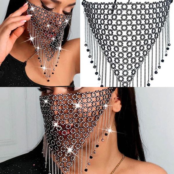 mask 2020 new women fashion crystal party masquerade jewelry fishing net metal rhinestone tassle shining face mask outletlha9 
mask 2020 new women fashion crystal party masquerade jewelry fishing net metal rhinestone tassle shining face mask outletlha9