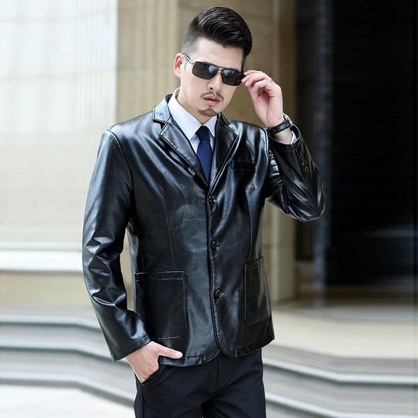 european style fashion mens leather jacket 7xl overcoats name brand leather jacket men plus size 6xl 7xl streetwear spring a617, Black
european style fashion mens leather jacket 7xl overcoats name brand leather jacket men plus size 6xl 7xl streetwear spring a617, Black