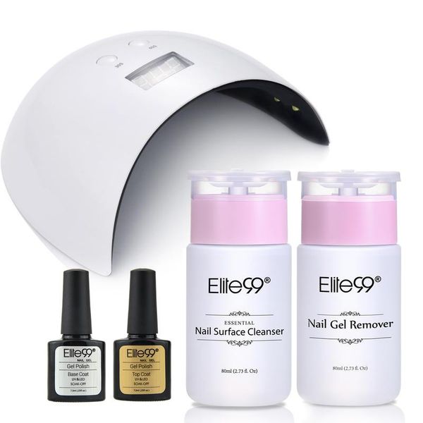 elite99 shiny coat base coat gel nail kit with lamp nail surface cleanser 80ml polish remover liquid manicure set
elite99 shiny coat base coat gel nail kit with lamp nail surface cleanser 80ml polish remover liquid manicure set