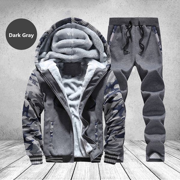 2021 new men's tracksuit winter warm set male fleece sports suits brand thick clothing mens windbreak jacket + pants pieces sets 4xl a8, Black
2021 new men's tracksuit winter warm set male fleece sports suits brand thick clothing mens windbreak jacket + pants pieces sets 4xl a8, Black