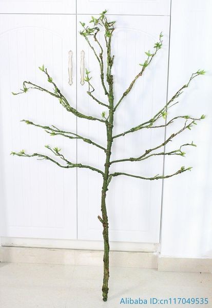 1 pcs artificial 150 cm (59 inch) long white and green soft plastic dried tree branch plant wedding home house decoration f3831
1 pcs artificial 150 cm (59 inch) long white and green soft plastic dried tree branch plant wedding home house decoration f3831