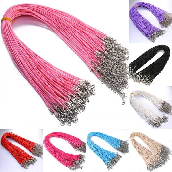 leather cord rope 1.5mm wire for diy pendant necklace gift with lobster clasp link chain charms jewelry accessories kimter-c420fz
leather cord rope 1.5mm wire for diy pendant necklace gift with lobster clasp link chain charms jewelry accessories kimter-c420fz
