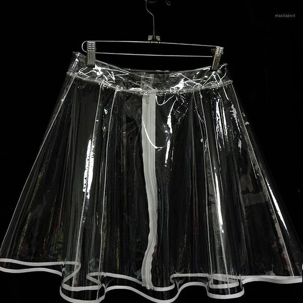 autumn 2020 transparent crystal glue large a-line skirt pvc skirt plastic trumpet female plus size skirts womens harajuku1, Black
autumn 2020 transparent crystal glue large a-line skirt pvc skirt plastic trumpet female plus size skirts womens harajuku1, Black
