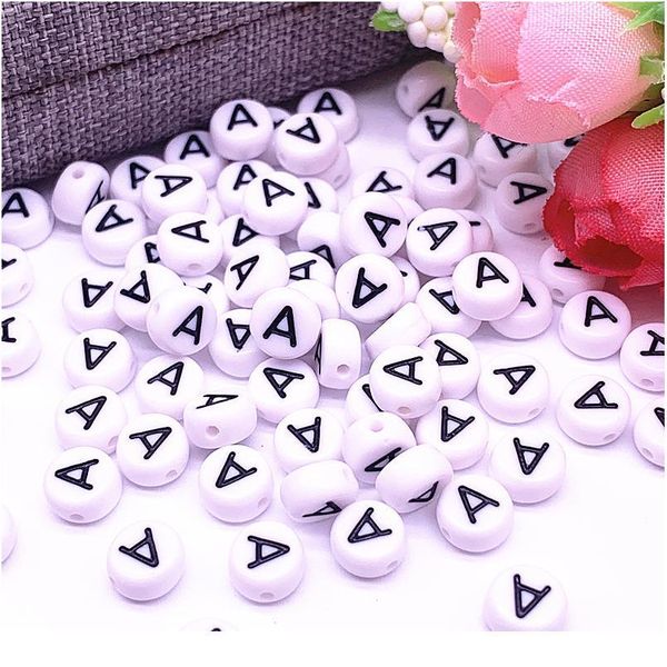 100pcs/lot 7x4mm a-z white round alphabet/ letter acrylic loose spacer beads for jewelry making diy bracelet acc qylcmw, Crystal
100pcs/lot 7x4mm a-z white round alphabet/ letter acrylic loose spacer beads for jewelry making diy bracelet acc qylcmw, Crystal