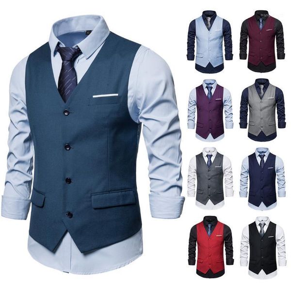 men's new fashion personality solid color business multi-color slim vest night club wedding european and american sizes 6xl1, Black;white
men's new fashion personality solid color business multi-color slim vest night club wedding european and american sizes 6xl1, Black;white