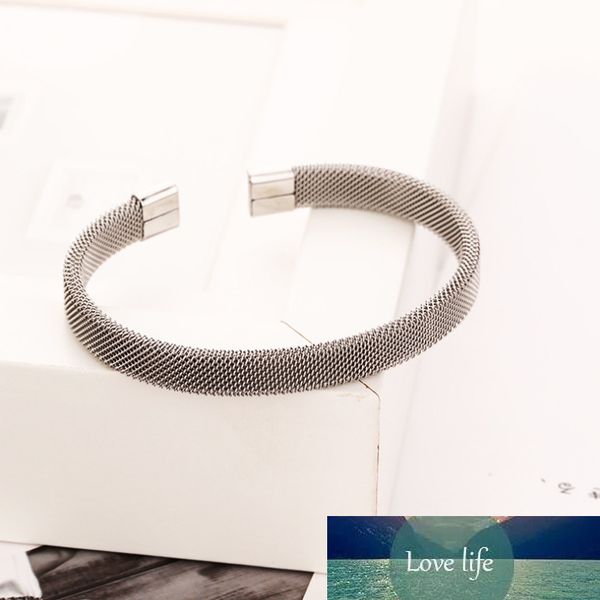 new fashion mesh bangle bracelets for women charms bracelet engagement gifts nlkx-jzr, Black
new fashion mesh bangle bracelets for women charms bracelet engagement gifts nlkx-jzr, Black