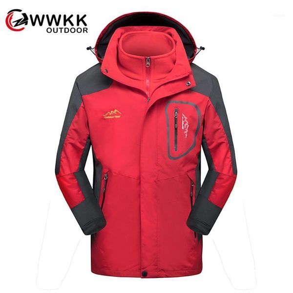 three-in-one jacket fleece waterproof hiking camping hooded wrinkle resistant parkas cuffs thermal thick soft1, Blue;black
three-in-one jacket fleece waterproof hiking camping hooded wrinkle resistant parkas cuffs thermal thick soft1, Blue;black