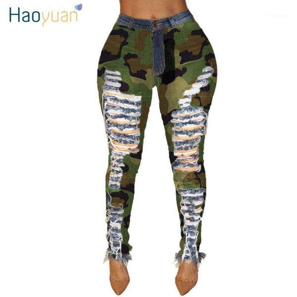haoyuan exy camouflage plus size hole denim pants women autumn skinny trousers high waist stretch bodycon pants1, Black;white
haoyuan exy camouflage plus size hole denim pants women autumn skinny trousers high waist stretch bodycon pants1, Black;white