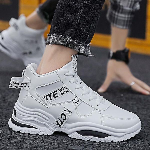 spring and fall cotton fabric men breathable man shoe ventilation waterproof personalized fashion trend sneakers mens sport designer shoes, Black