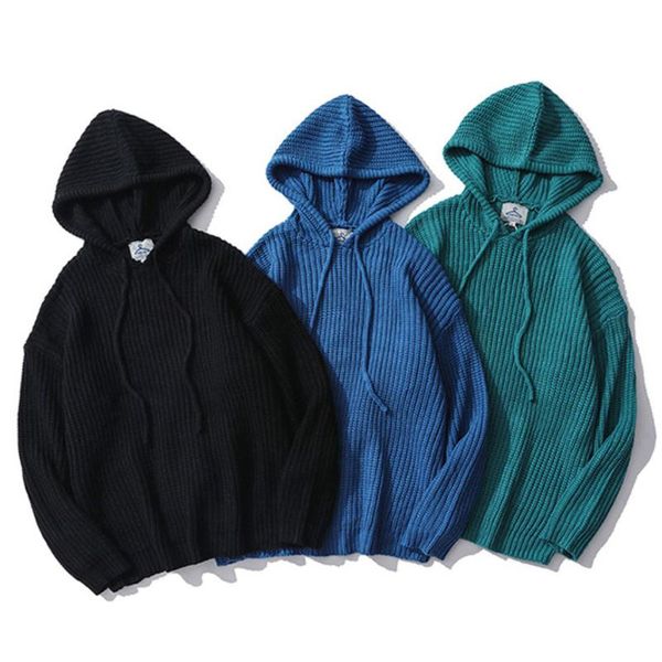 men's sweaters pullover hoodie winter warm athletic hooded sweatshirts casual loose solid color sweater men korean clothes pull homme, White;black
men's sweaters pullover hoodie winter warm athletic hooded sweatshirts casual loose solid color sweater men korean clothes pull homme, White;black