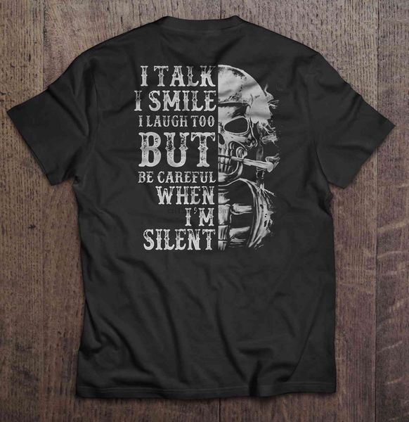 men t shirt i talk i smile i laugh too but be careful when i'm silent women t-shirt sport hooded sweatshirt hoodie
men t shirt i talk i smile i laugh too but be careful when i'm silent women t-shirt sport hooded sweatshirt hoodie