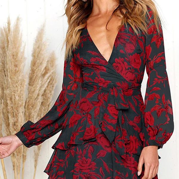 38 uguest summer women dress 2021 deep v neck floral printed mini party dress beach dresses causal long sleeve, Black;gray
38 uguest summer women dress 2021 deep v neck floral printed mini party dress beach dresses causal long sleeve, Black;gray