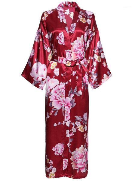 owiter new peony long large floral robe bride kimono bridal bridesmaid robes satin bathrobe night party dress sleepwear women1, Black;red
owiter new peony long large floral robe bride kimono bridal bridesmaid robes satin bathrobe night party dress sleepwear women1, Black;red