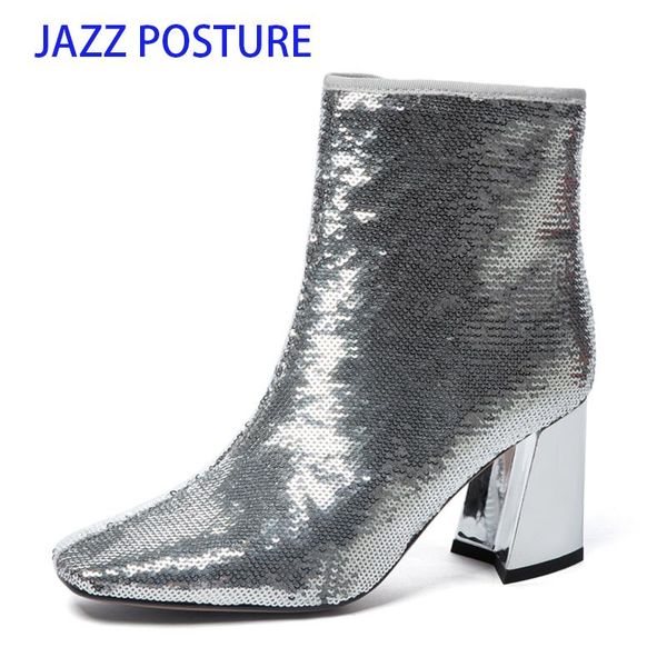 2020 bling ladies ankle boots sequined fashion zipper thick high heels square toe winter boots black silver latest fashion women
2020 bling ladies ankle boots sequined fashion zipper thick high heels square toe winter boots black silver latest fashion women