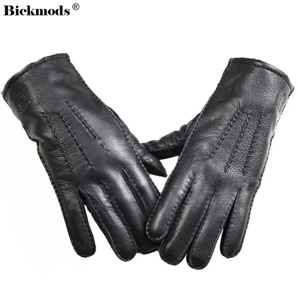 guantes winter leather gloves men all handmade deerskin lining stripes style soft delicate price concessions direct, Blue;gray
guantes winter leather gloves men all handmade deerskin lining stripes style soft delicate price concessions direct, Blue;gray
