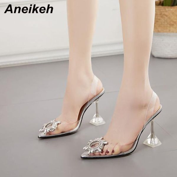 sandals aneikeh 2021 summer women shoes rome pvc transparent beads clear glass strange style thin high heels slip-on open toe1, Black
sandals aneikeh 2021 summer women shoes rome pvc transparent beads clear glass strange style thin high heels slip-on open toe1, Black