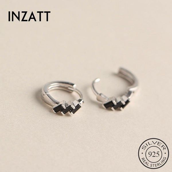 hoop & huggie inzareal 925 sterling silve black zircon earrings for fashion women party fine jewelry minimalist classic accessories, Golden;silver
hoop & huggie inzareal 925 sterling silve black zircon earrings for fashion women party fine jewelry minimalist classic accessories, Golden;silver
