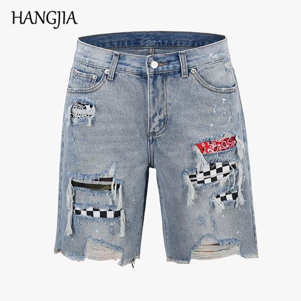 mens patchwork denim shorts streetwear ripped jeans for men black/blue washed hole all match distressed biker jeans1
mens patchwork denim shorts streetwear ripped jeans for men black/blue washed hole all match distressed biker jeans1