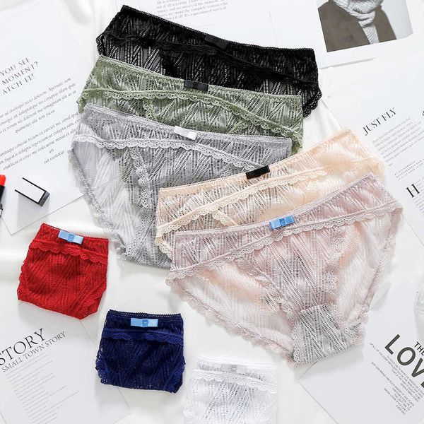 women's mesh lace breathable triangle underwear low waist women's underwear, Black;pink
women's mesh lace breathable triangle underwear low waist women's underwear, Black;pink