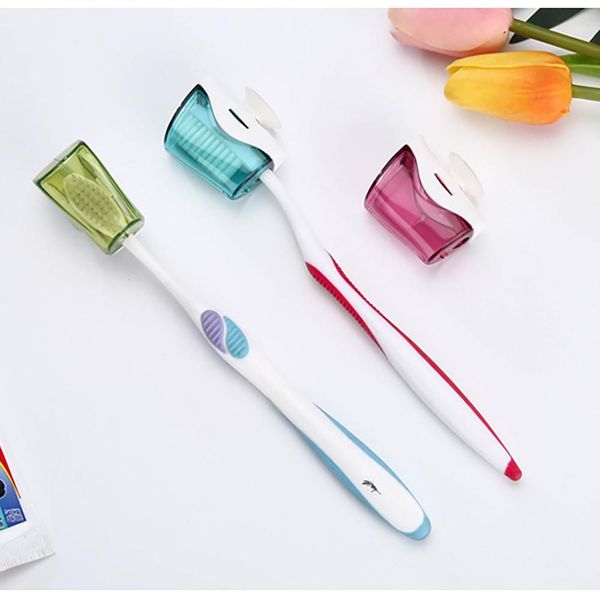 3pcs set pratical toothbrush holder suction cup home bathroom wall mount racks cover storage drop shipping bbyusm sweet07 
3pcs set pratical toothbrush holder suction cup home bathroom wall mount racks cover storage drop shipping bbyusm sweet07
