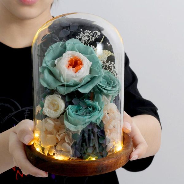decorative flowers & wreaths roses in flasks immortal glass lids romantic gifts for valentine's birthday christmas day loved
decorative flowers & wreaths roses in flasks immortal glass lids romantic gifts for valentine's birthday christmas day loved